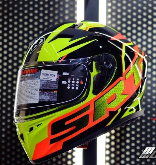 Mũ Fullface Yohe 978 Plus SRT Đen Sọc Vàng Mũ Fullface Yohe 978 Plus SRT Đen Sọc Vàng