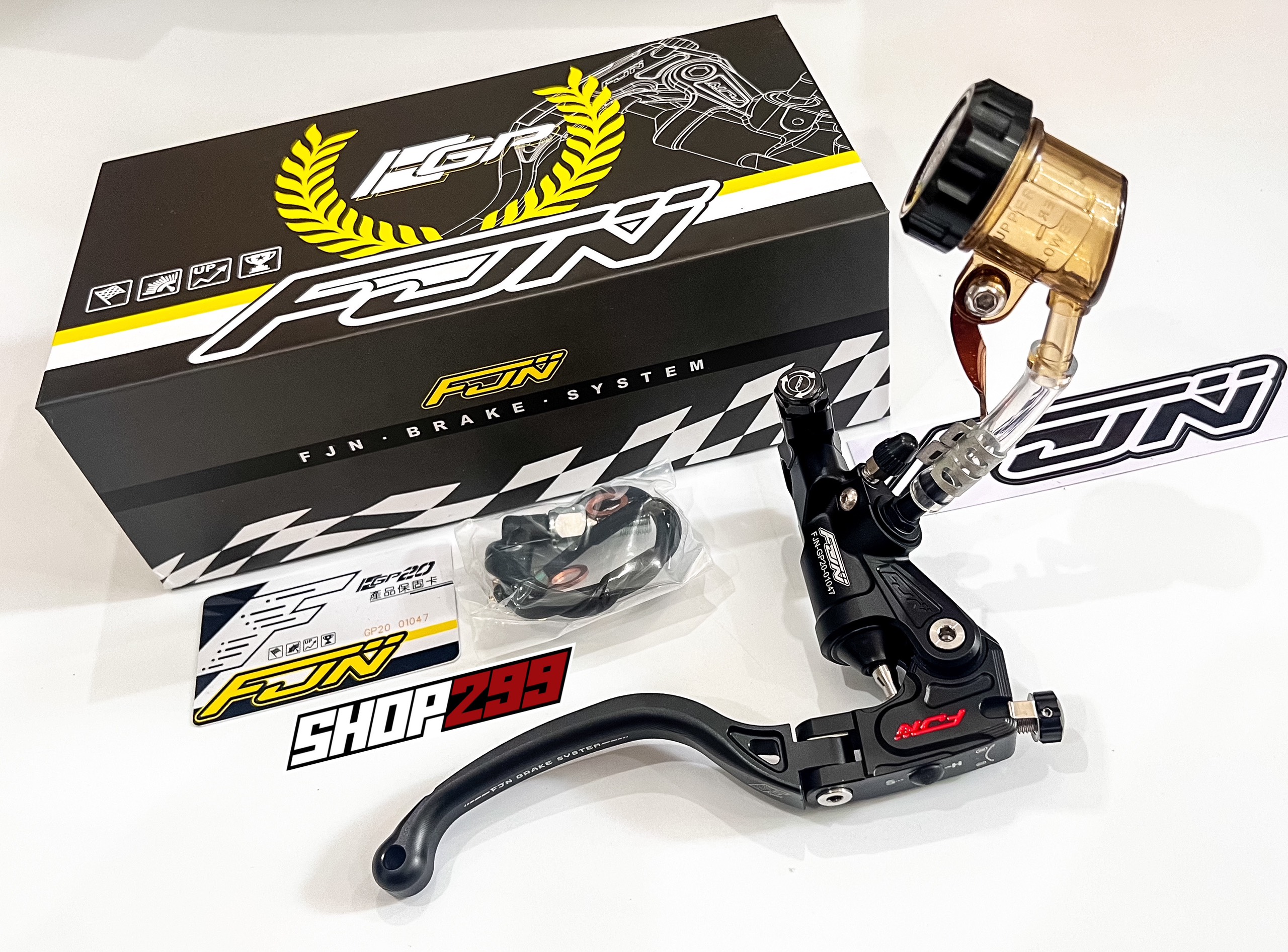 TAY THẮNG BÌNH DẦU RỜI FJN GP-20 CHÍNH HÃNG - MÀU ĐEN