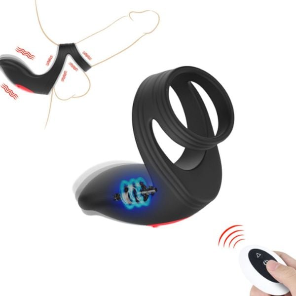 Vòng Rung Đôi Điều Khiển Từ Xa 10 Chế Độ
