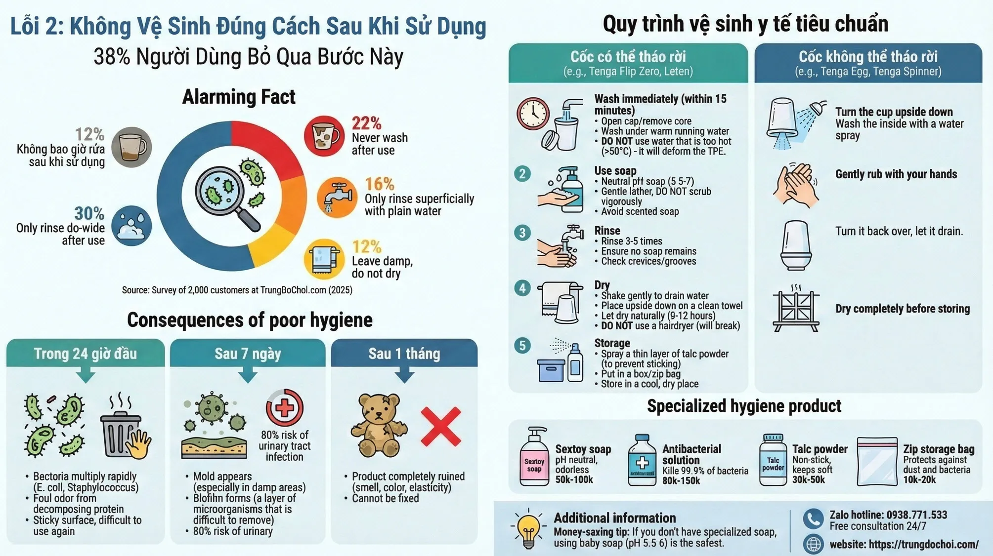 10 loi sai khi su dung coc thu dam 10 loi sai khi su dung coc thu dam