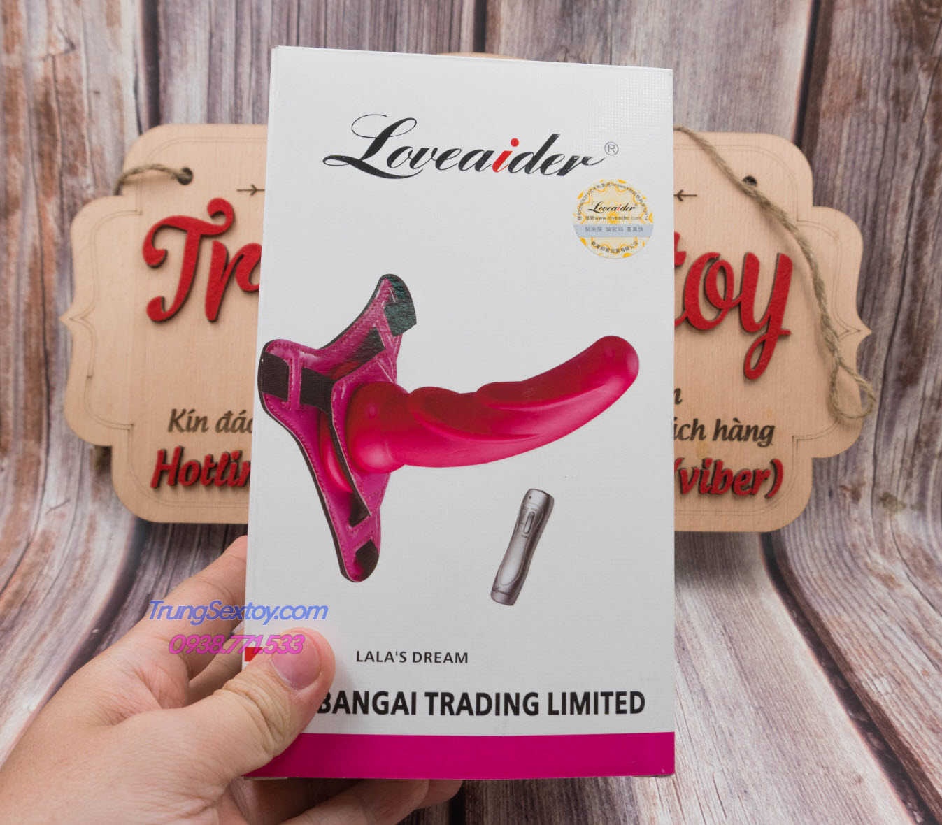 Dương vật giả dây đeo Loveaider Dương vật giả dây đeo Loveaider