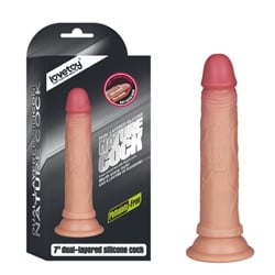 Dương Vật Giả Lovetoy Nature Cock 18cm Gắn Tường