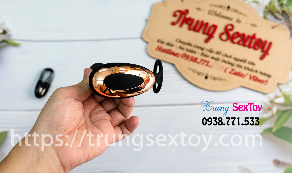 Matxa tuyến tiền liệt có rung, có quai đeo Cock Ring Matxa tuyến tiền liệt có rung, có quai đeo Cock Ring