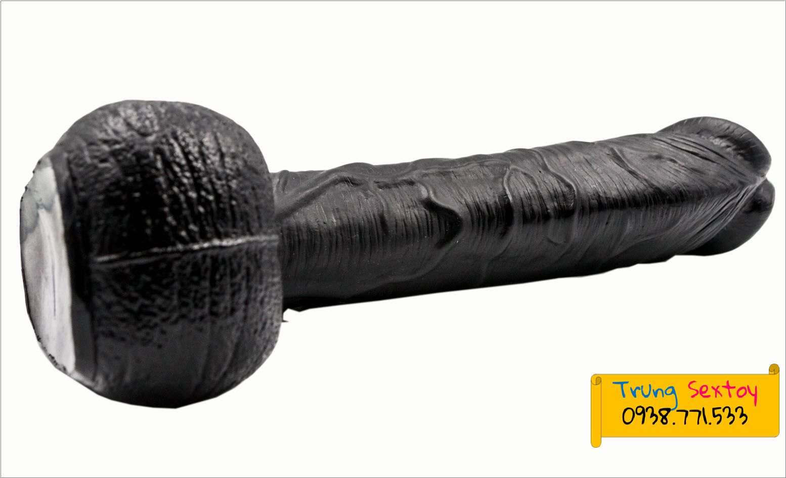 Dương vật giả hàng khủng màu đen Dương vật giả hàng khủng màu đen