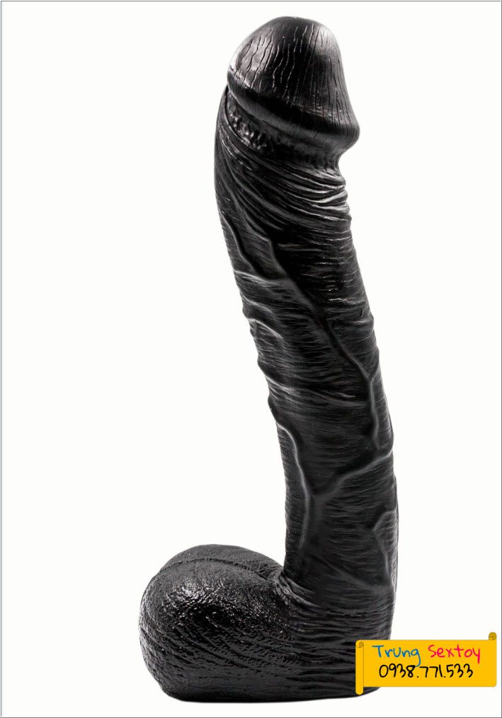 Dương vật giả hàng khủng màu đen Dương vật giả hàng khủng màu đen