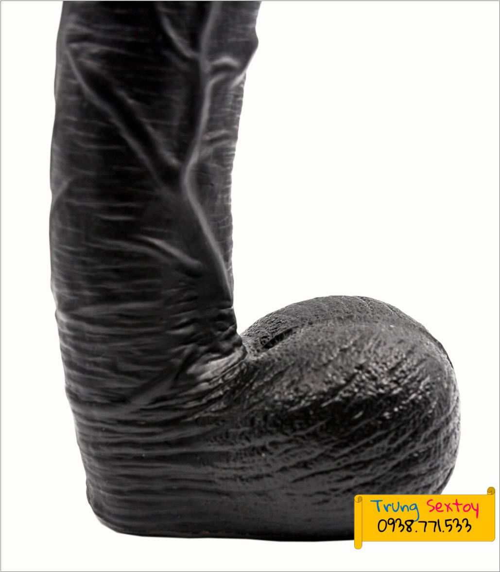 Dương vật giả hàng khủng màu đen Dương vật giả hàng khủng màu đen