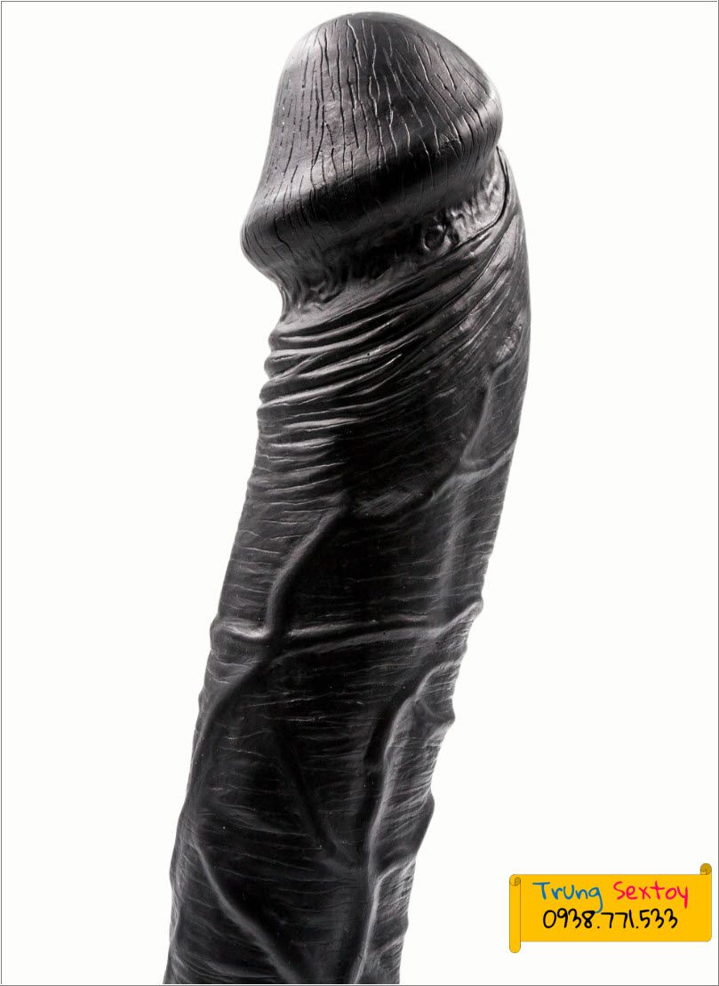 Dương vật giả hàng khủng màu đen Dương vật giả hàng khủng màu đen