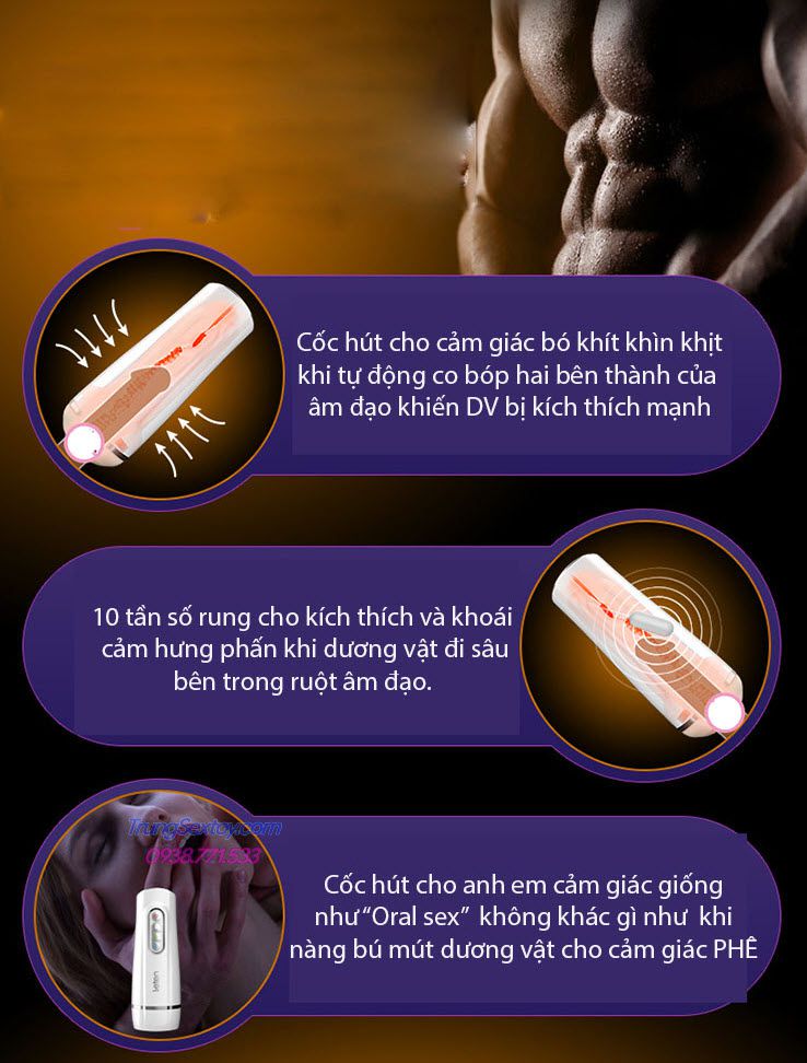 Âm đạo giả Leten 4D Âm đạo giả Leten 4D