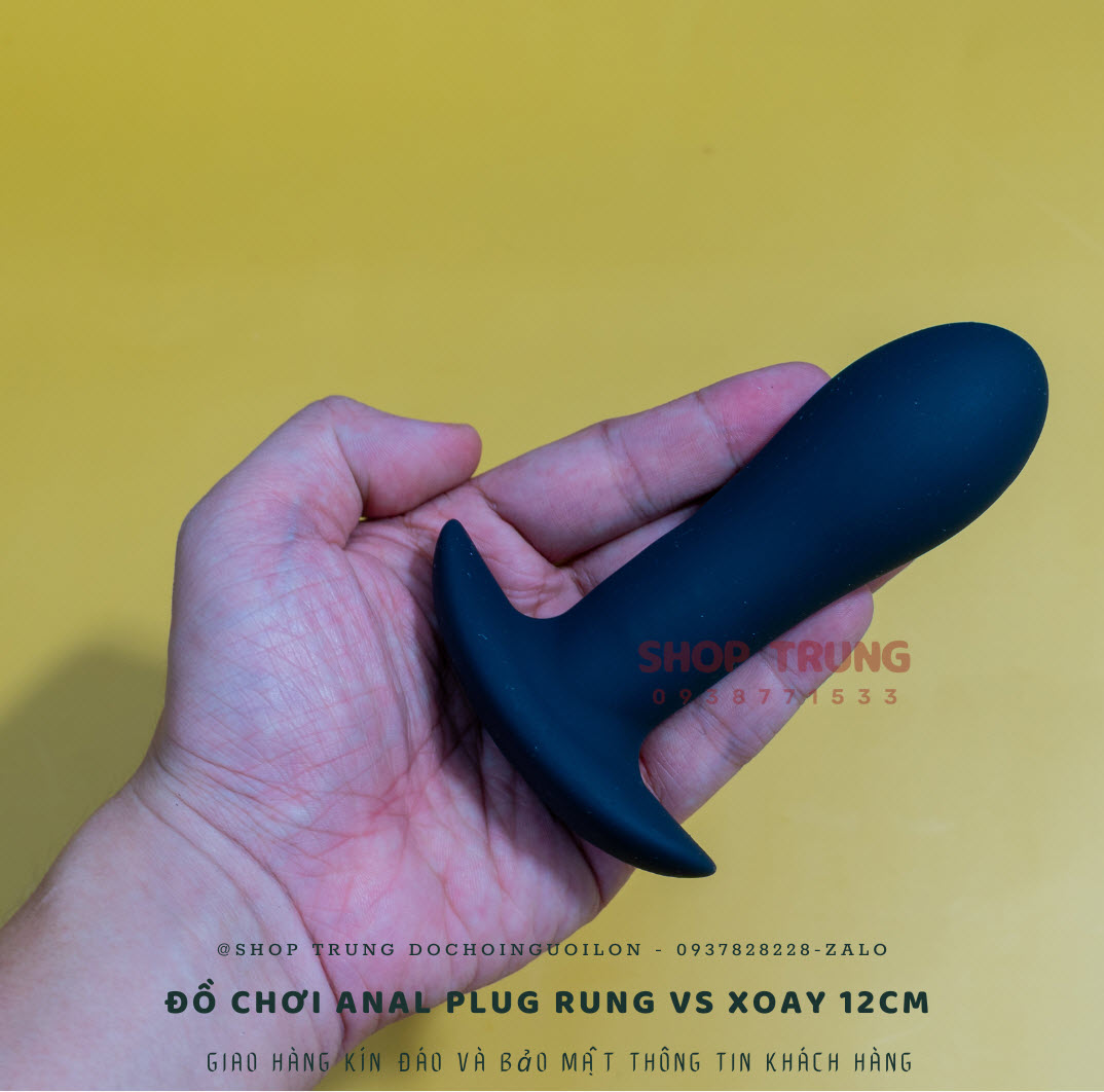 Đồ Chơi Anal Plug Rung vs Xoay 12cm Điều Khiển Từ Xa Đồ Chơi Anal Plug Rung vs Xoay 12cm Điều Khiển Từ Xa