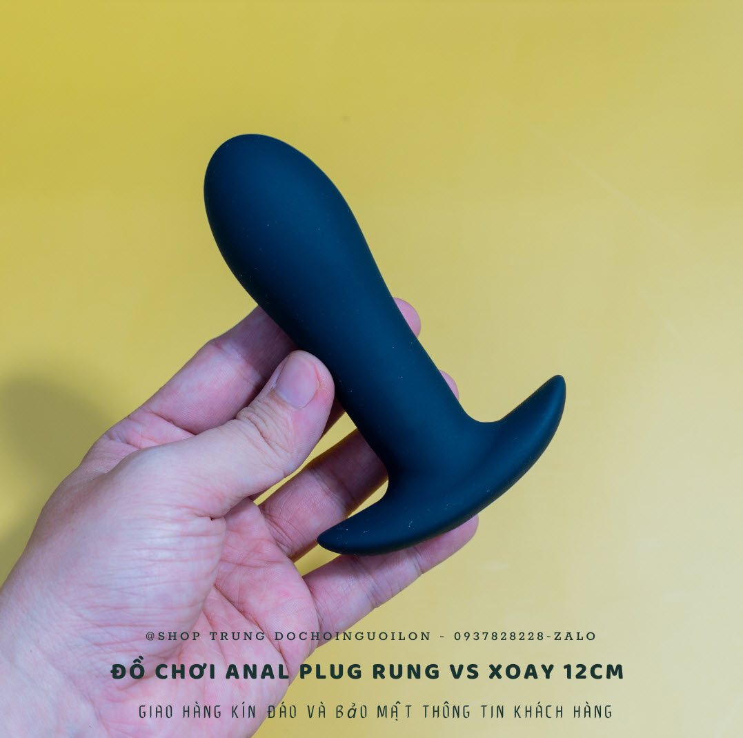 Đồ Chơi Anal Plug Rung vs Xoay 12cm Điều Khiển Từ Xa Đồ Chơi Anal Plug Rung vs Xoay 12cm Điều Khiển Từ Xa