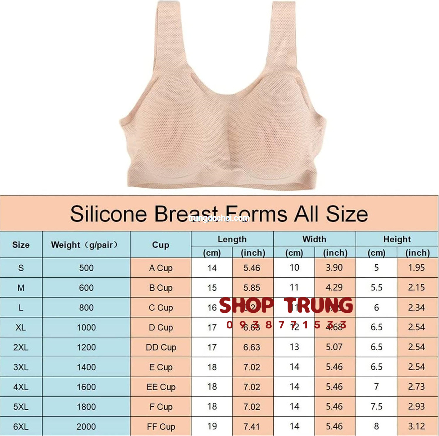 ao nguc Silicon gia gai ao nguc Silicon gia gai