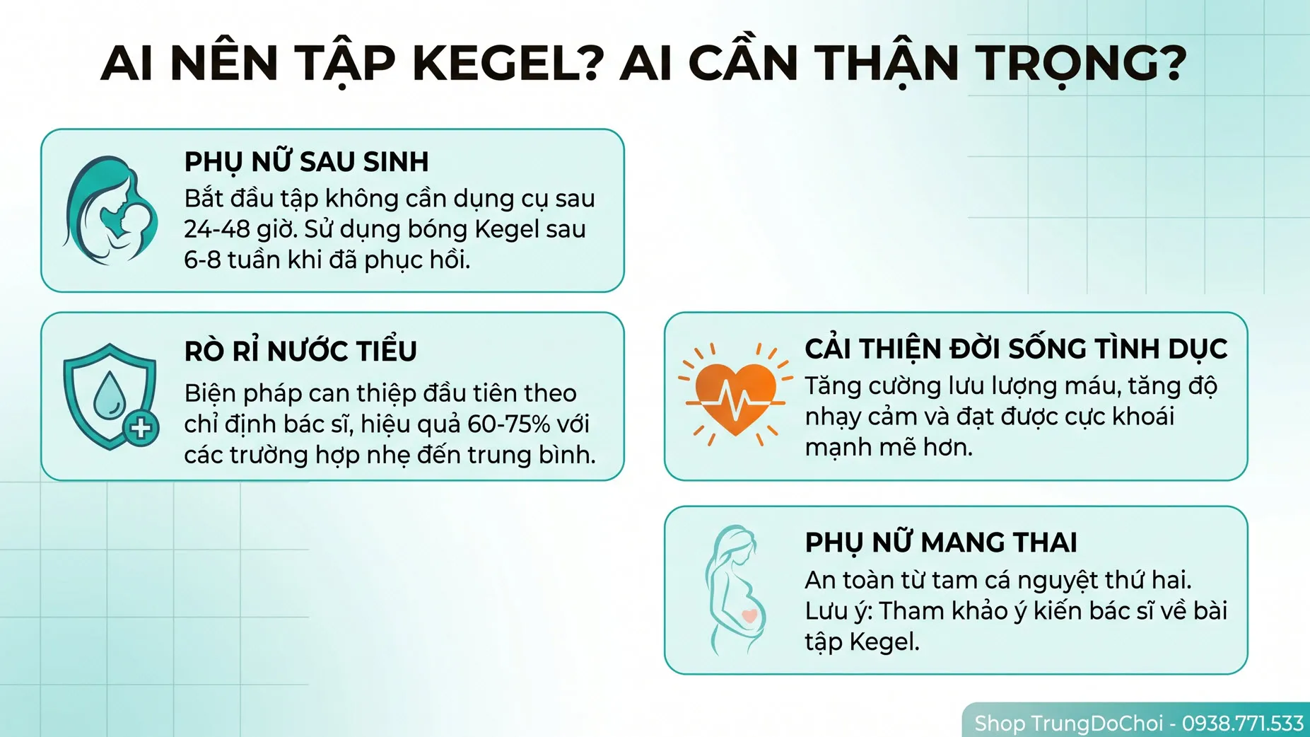 Ai Nên Tập Kegel? Ai Cần Thận Trọng? Ai Nên Tập Kegel? Ai Cần Thận Trọng?
