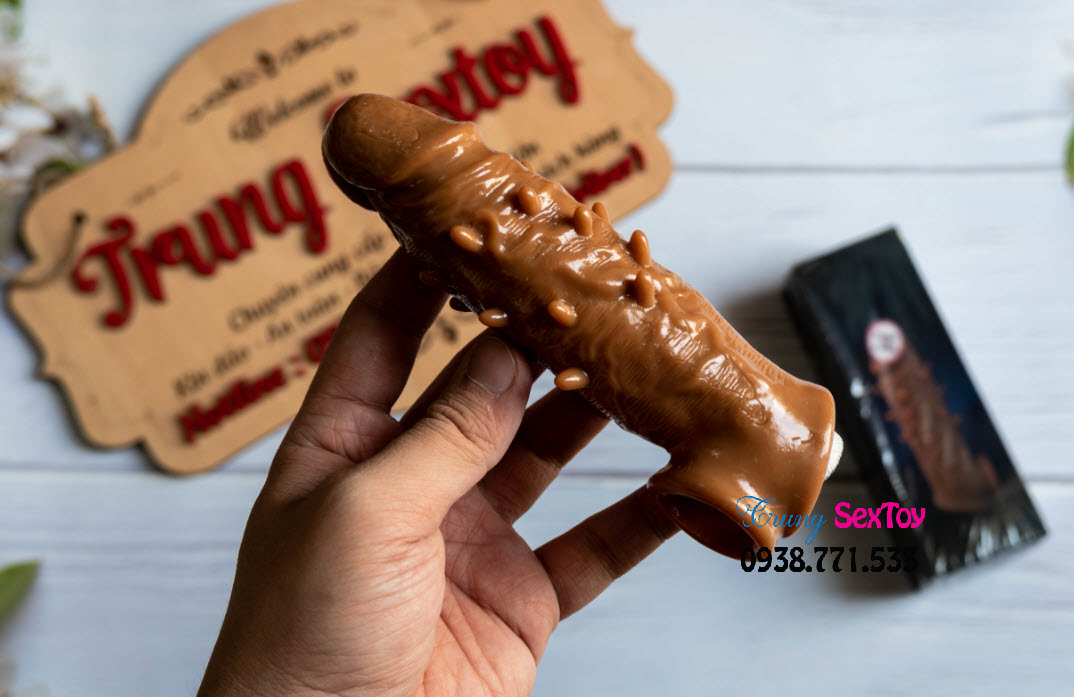 Bao cao su đôn dên mềm mịn có gai Bao cao su đôn dên mềm mịn có gai