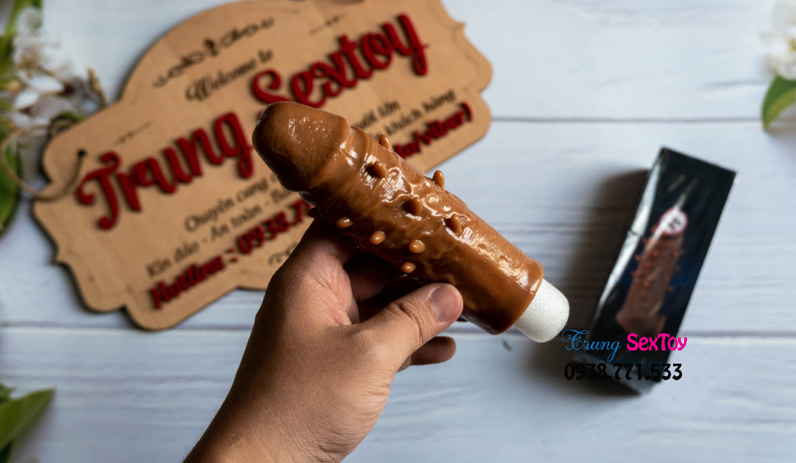 Bao cao su đôn dên mềm mịn có gai Bao cao su đôn dên mềm mịn có gai