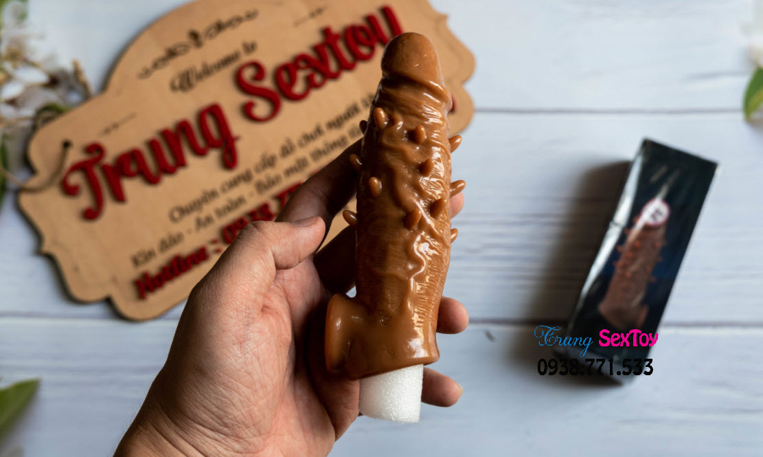 Bao cao su đôn dên mềm mịn có gai Bao cao su đôn dên mềm mịn có gai