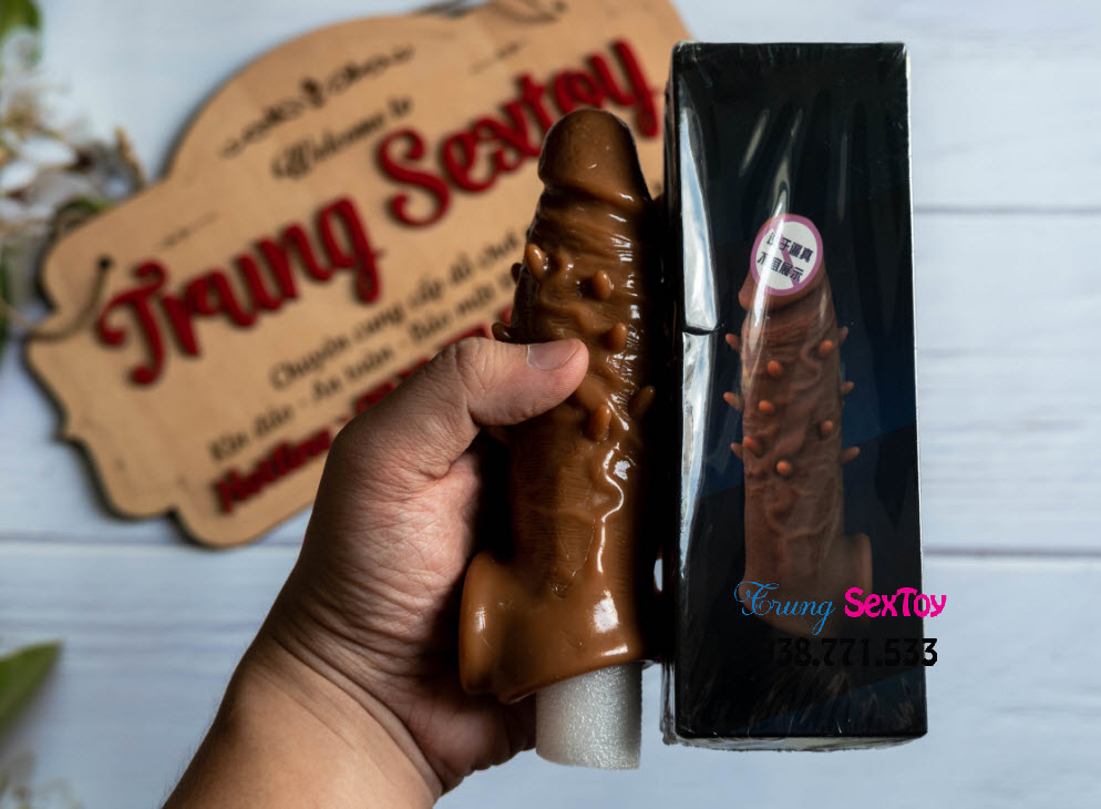 Bao cao su đôn dên mềm mịn có gai Bao cao su đôn dên mềm mịn có gai