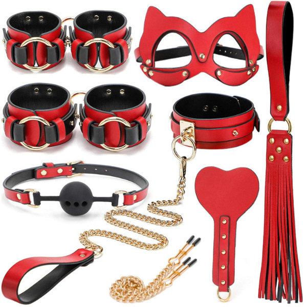Bộ BDSM Cao Cấp 8 Món Cho Cặp Đôi