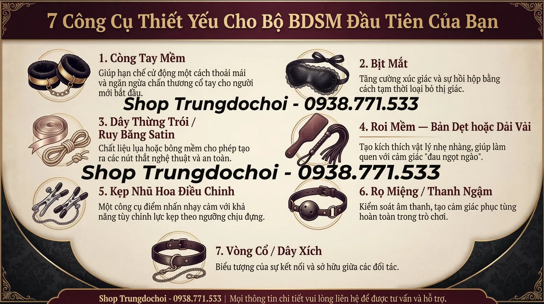 7 mon do choi bdsm khong the thieu 7 mon do choi bdsm khong the thieu
