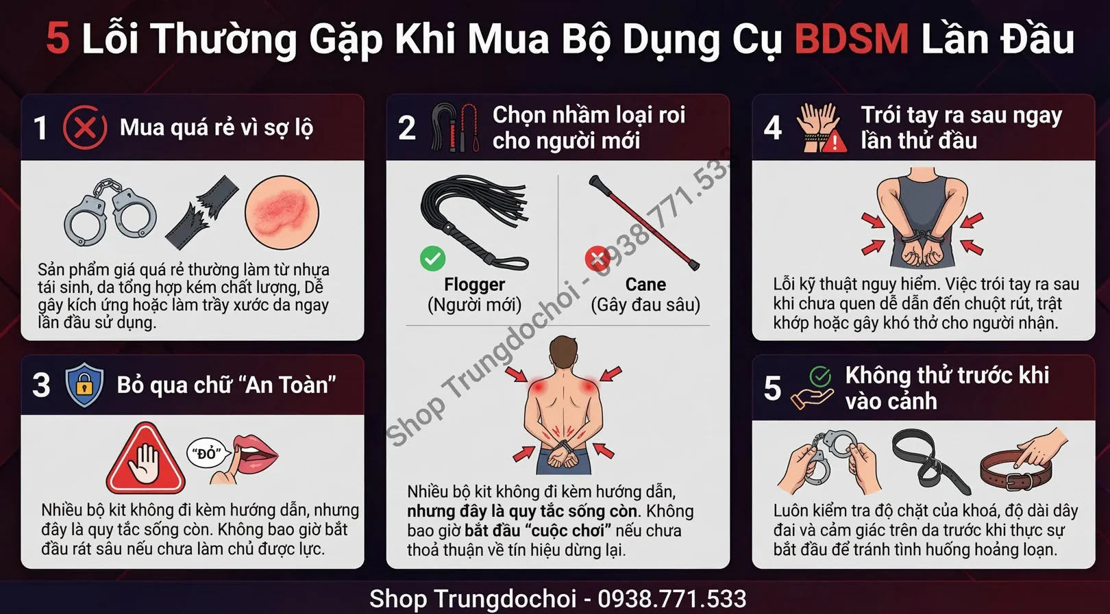 5 sai lam do choi bdsm 5 sai lam do choi bdsm