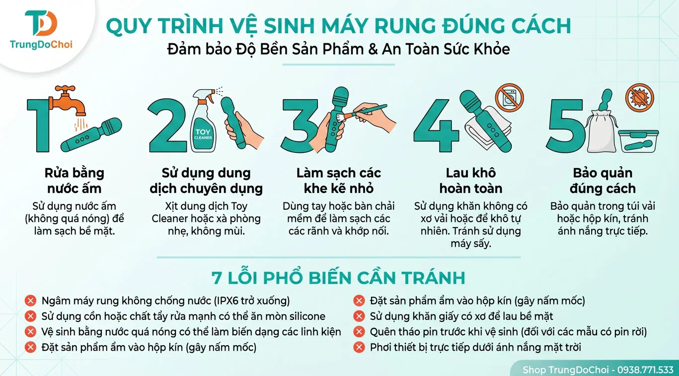 Cách Vệ Sinh Bảo Quản Máy Rung Cách Vệ Sinh Bảo Quản Máy Rung