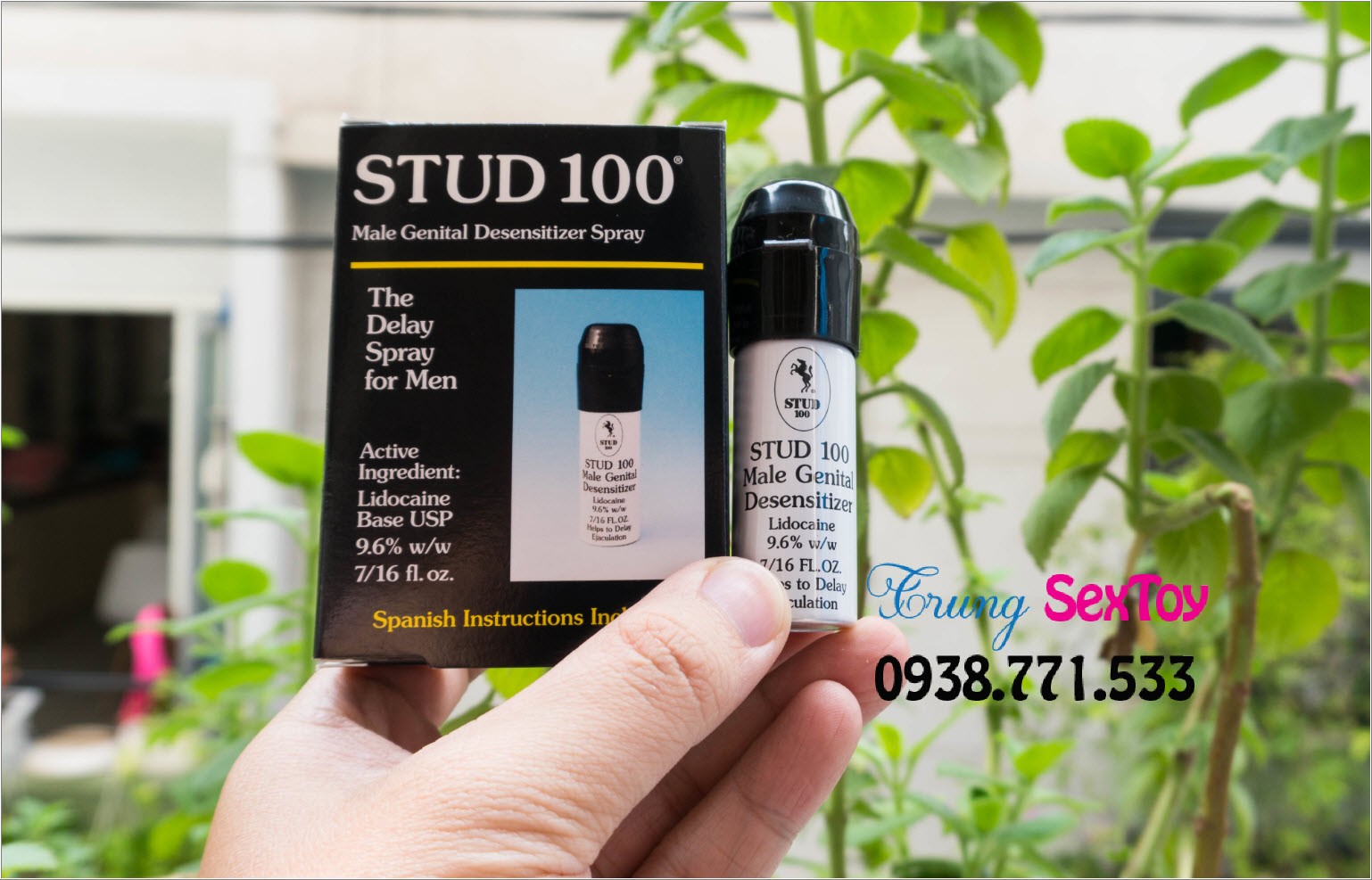 Chai xịt kéo dài Stud 100 Chai xịt kéo dài Stud 100