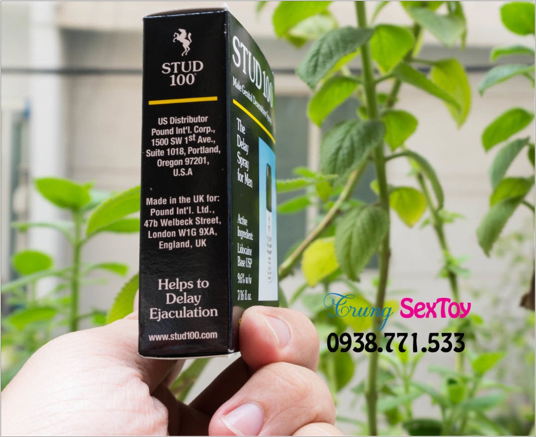 Chai xịt kéo dài Stud 100 Chai xịt kéo dài Stud 100