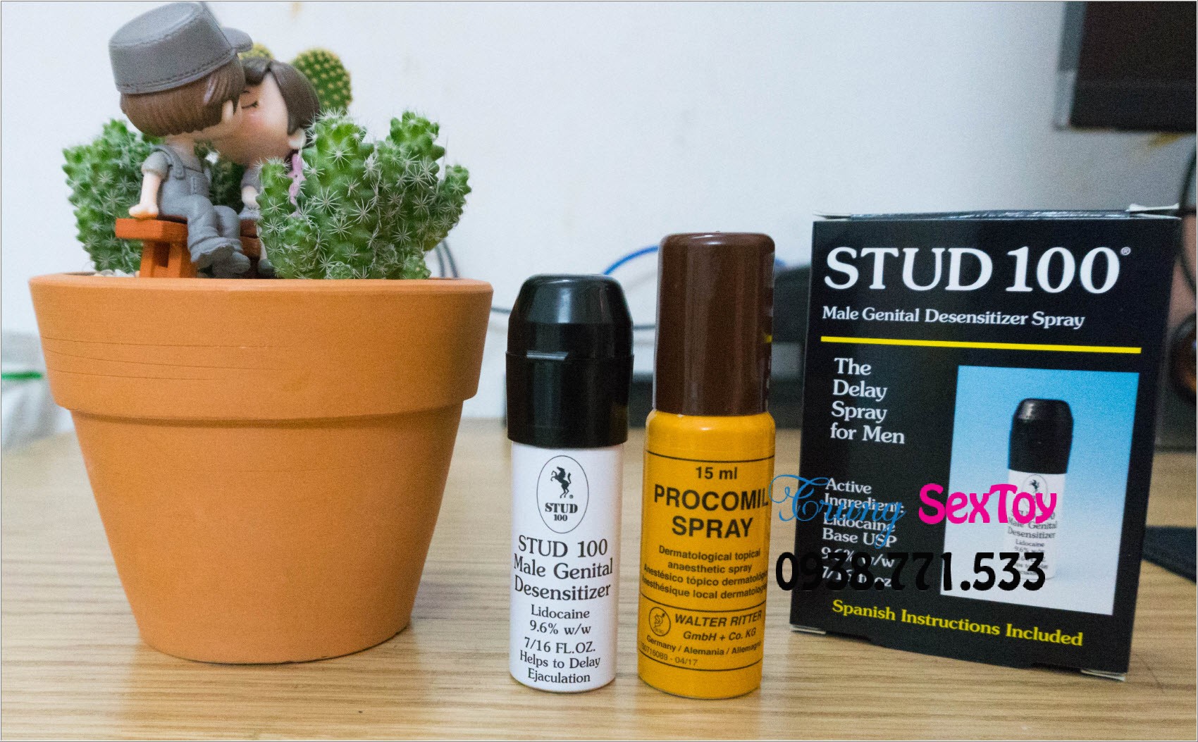 Chai xịt kéo dài Stud 100 Chai xịt kéo dài Stud 100