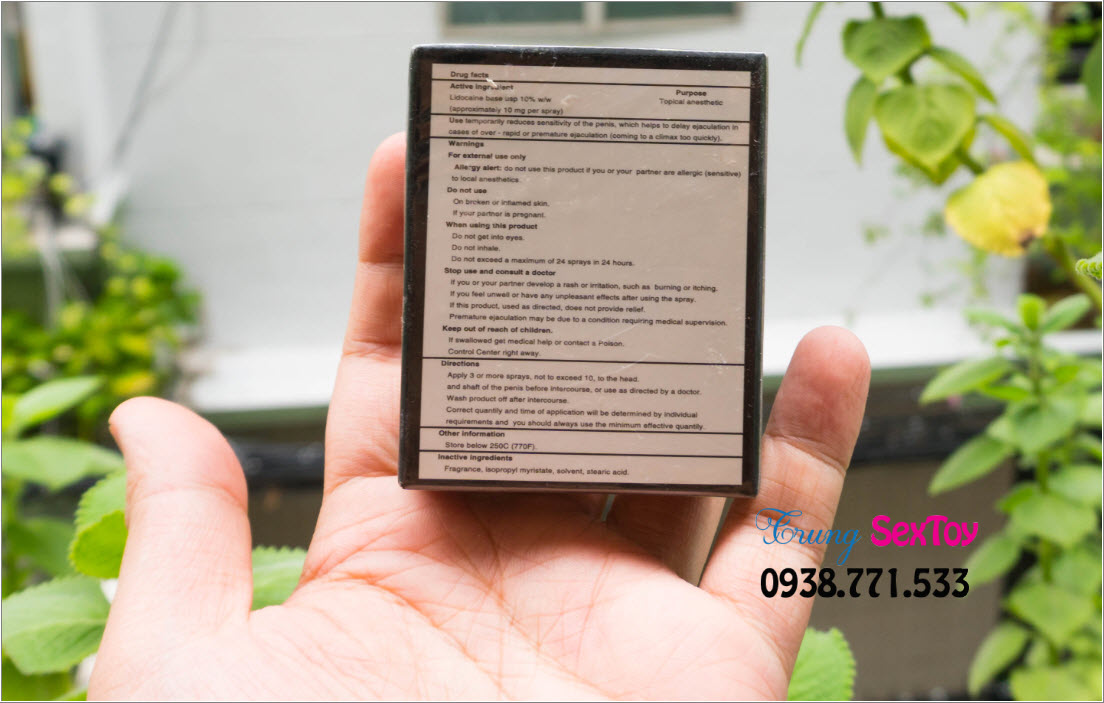 Chai xịt kéo dài Playboy Chai xịt kéo dài Playboy