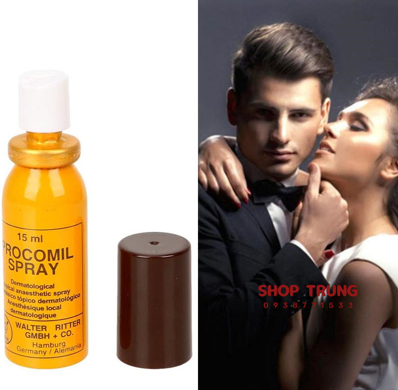 Chai xịt kéo dài Procomil Chai xịt kéo dài Procomil