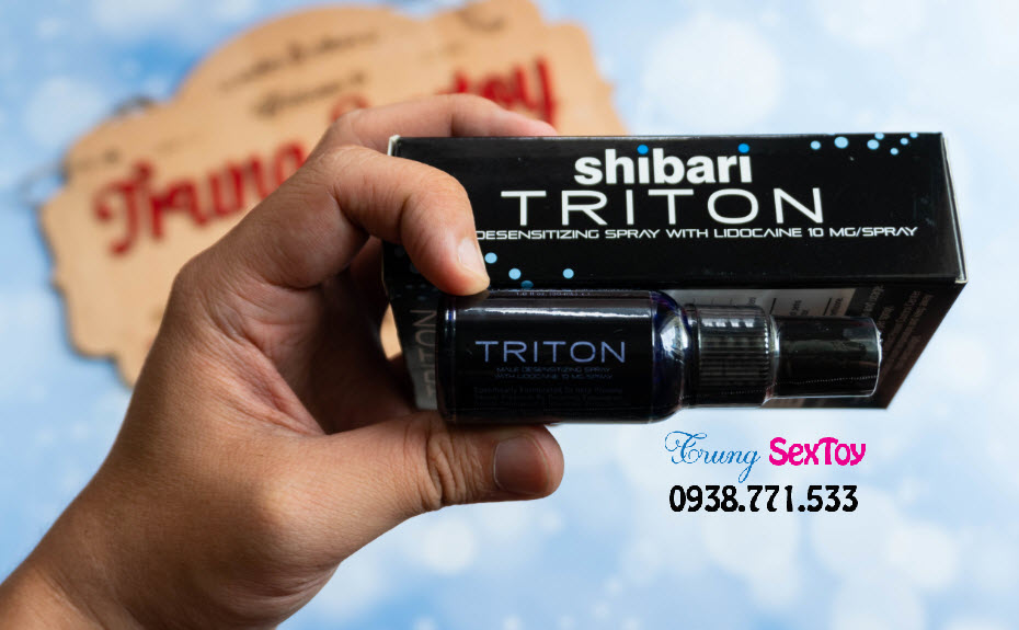 Chai xịt kéo dài thời gian Triton Chai xịt kéo dài thời gian Triton