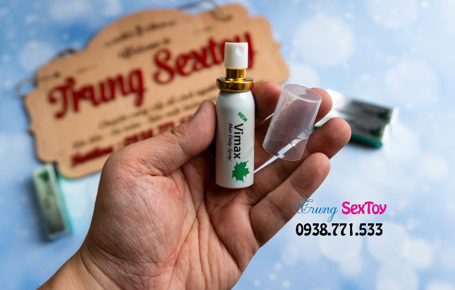 Xịt kéo dài thời gian quan hệ Vimax Xịt kéo dài thời gian quan hệ Vimax