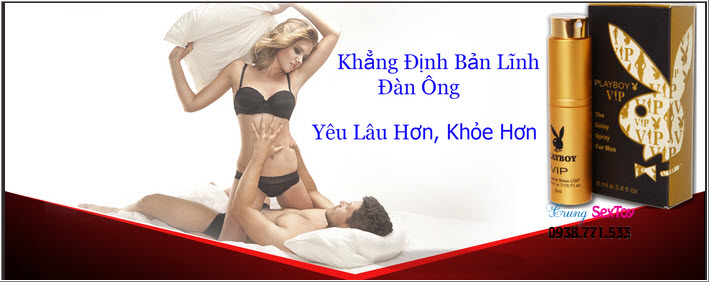 Chai xịt Playboy Vip Chai xịt Playboy Vip