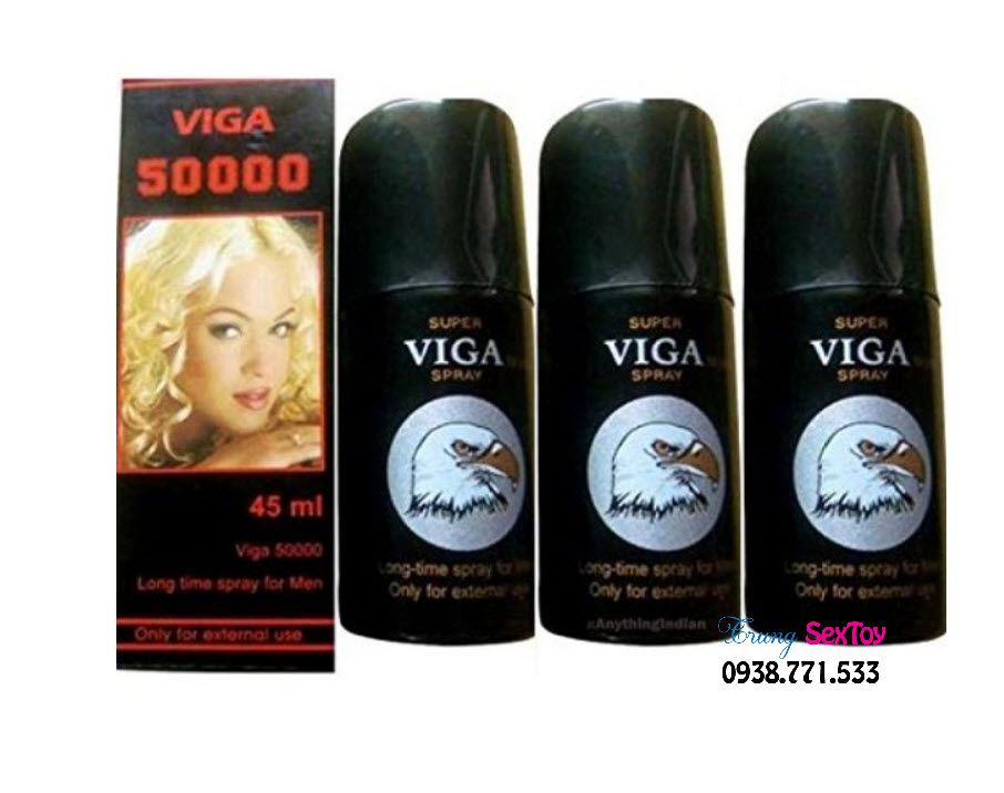 Chai xit chống xuất tinh sớm Viga 50000 Chai xit chống xuất tinh sớm Viga 50000