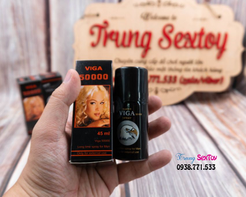 Chai xit chống xuất tinh sớm Viga 50000 Chai xit chống xuất tinh sớm Viga 50000