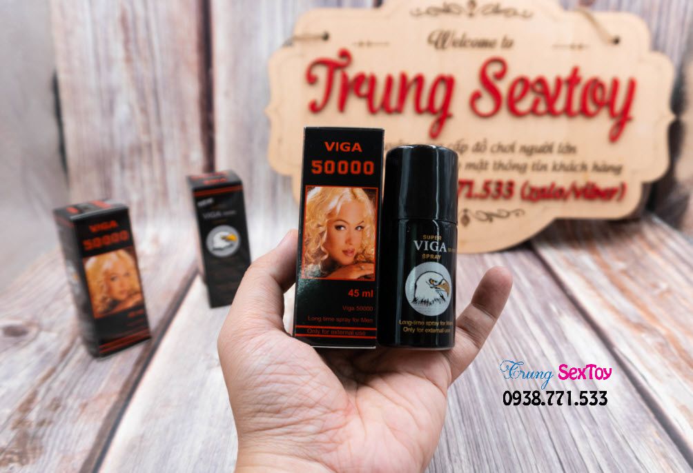 Chai xit chống xuất tinh sớm Viga 50000 Chai xit chống xuất tinh sớm Viga 50000