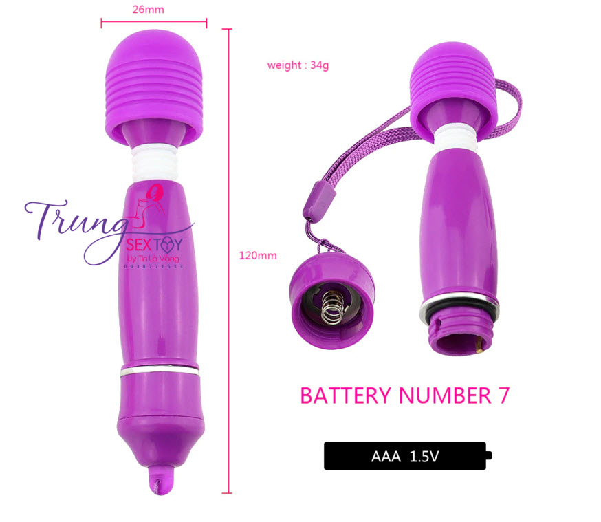 chày rung vùng kín mini chày rung vùng kín mini