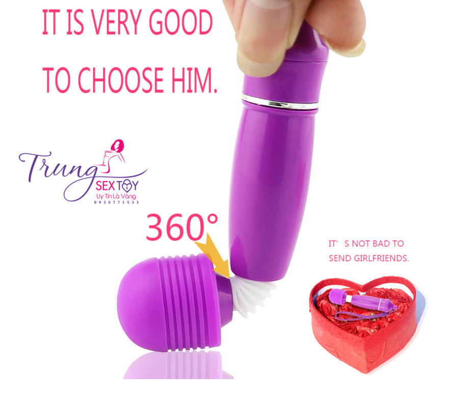 chày rung vùng kín mini chày rung vùng kín mini