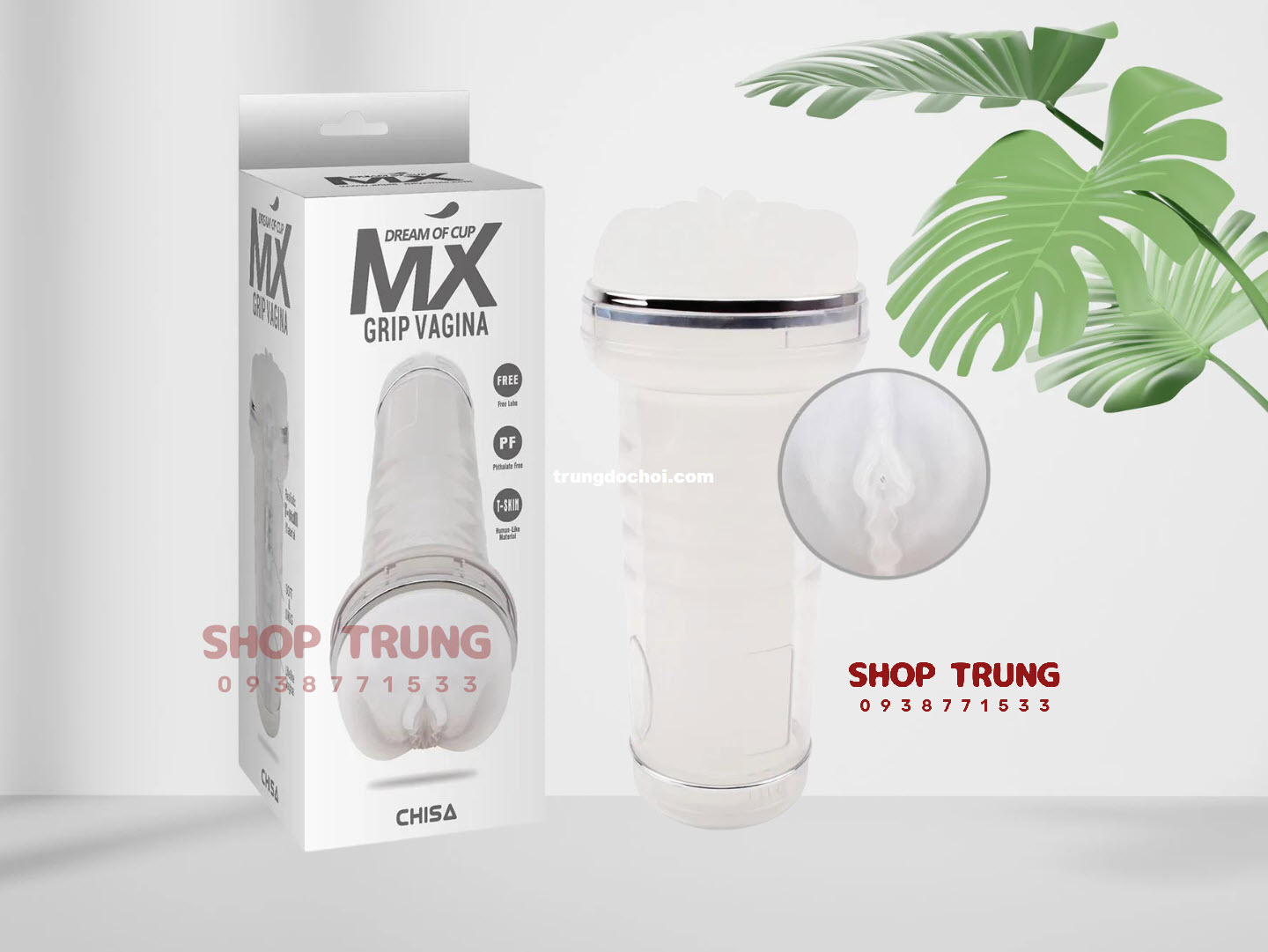 coc trong suot MX Grip Vagina coc trong suot MX Grip Vagina