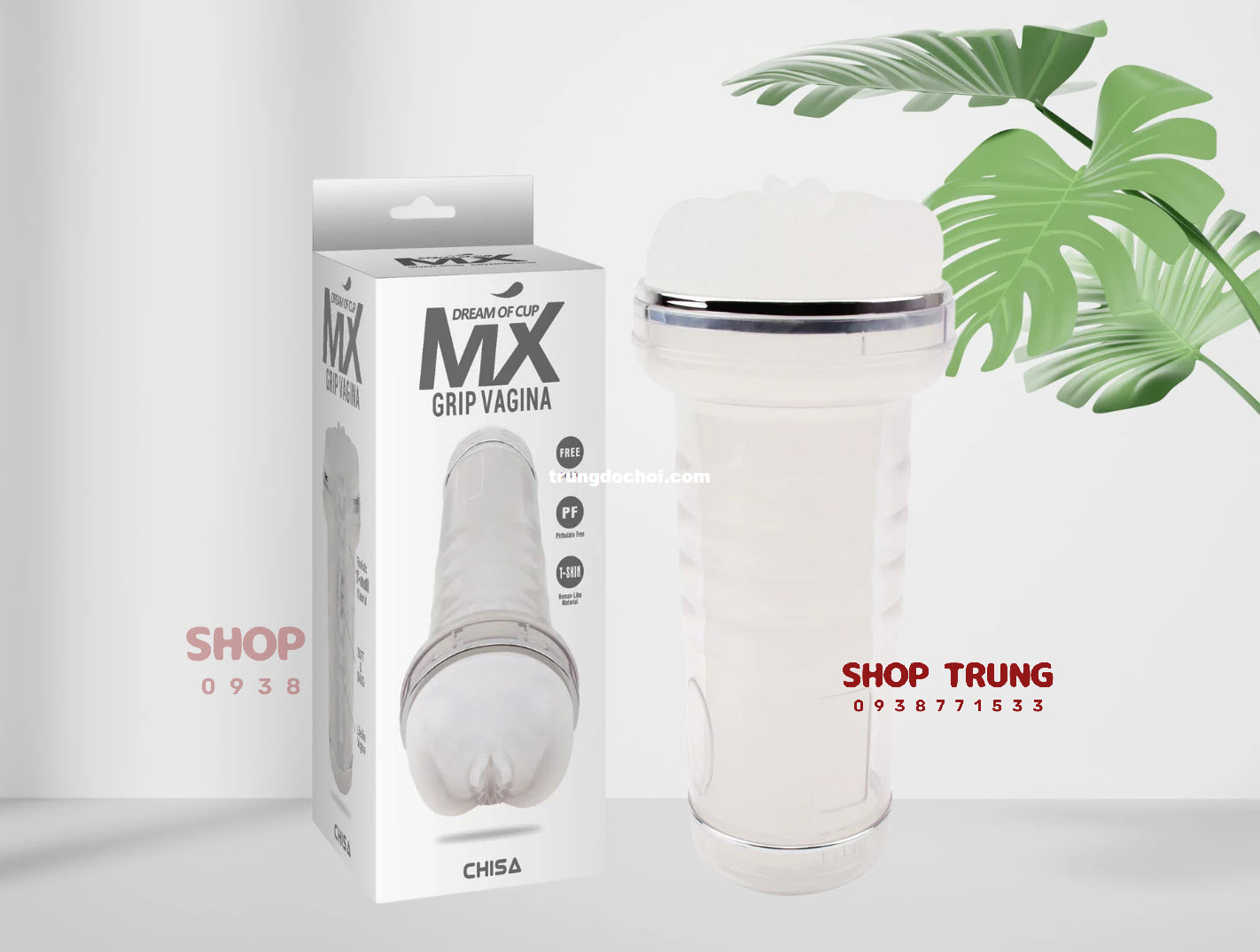 coc trong suot MX Grip Vagina coc trong suot MX Grip Vagina