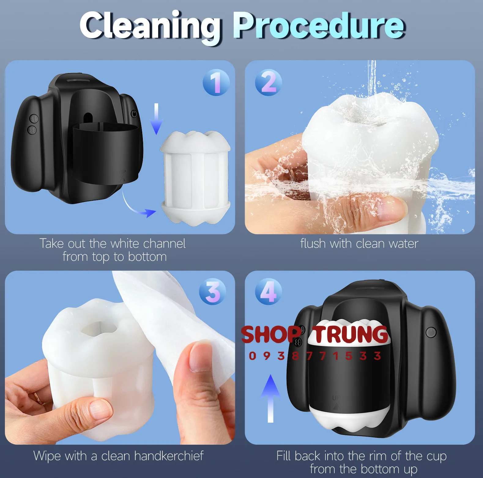 Cốc Thủ Dâm Tự Động Handy Rocket Cốc Thủ Dâm Tự Động Handy Rocket