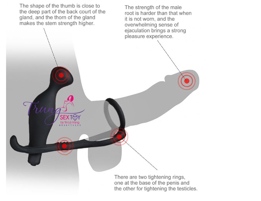 sextoy Cockring có rung sextoy Cockring có rung
