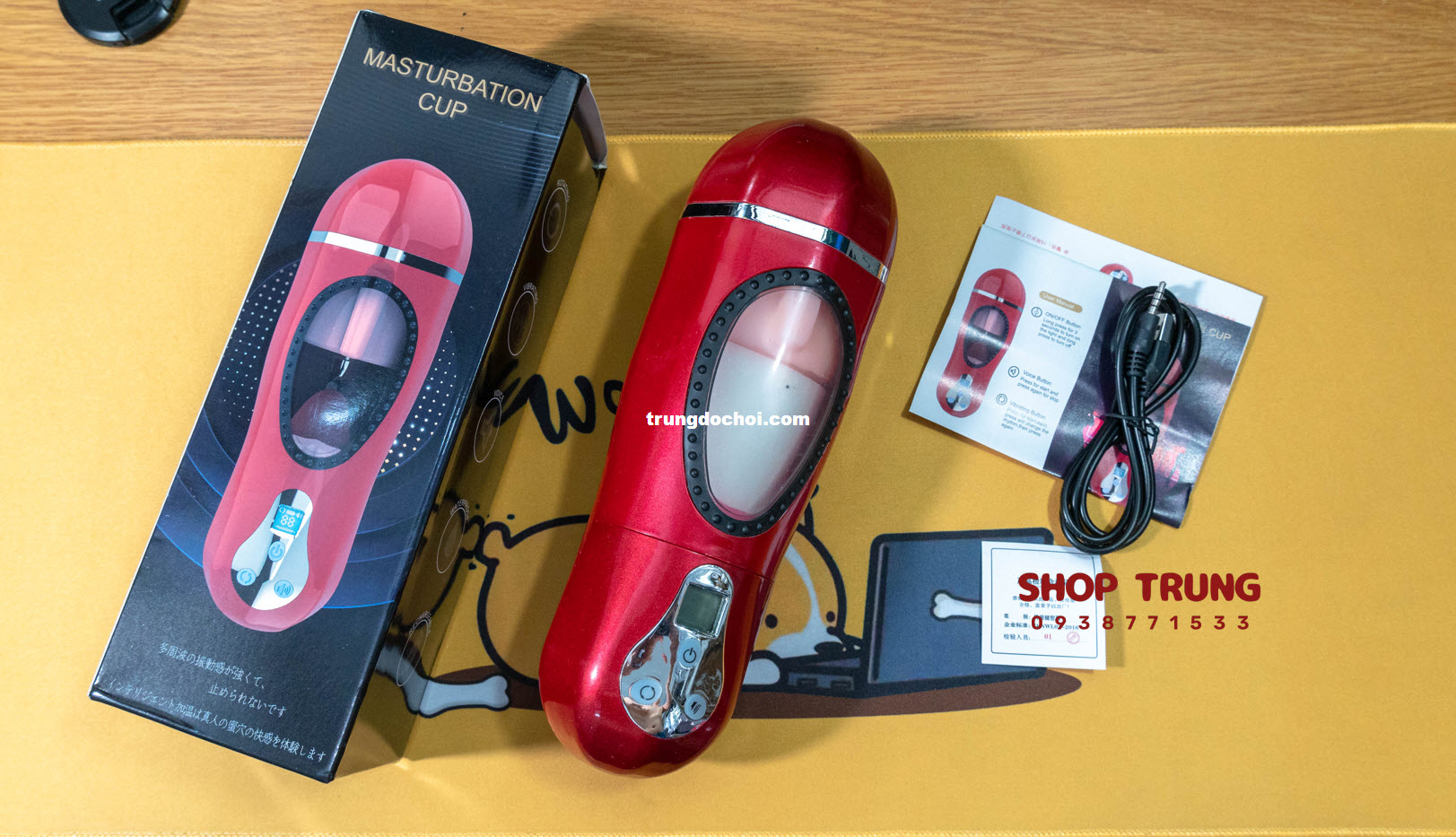 Máy rung và liếm dành cho nam cực kích thích Máy rung và liếm dành cho nam cực kích thích