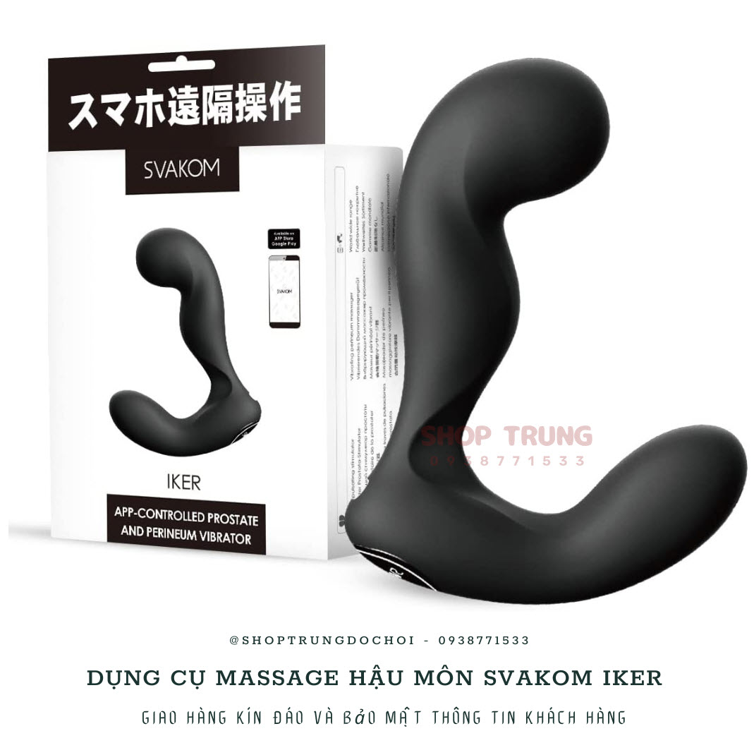 Dụng cụ massage hậu môn Svakom Iker Dụng cụ massage hậu môn Svakom Iker