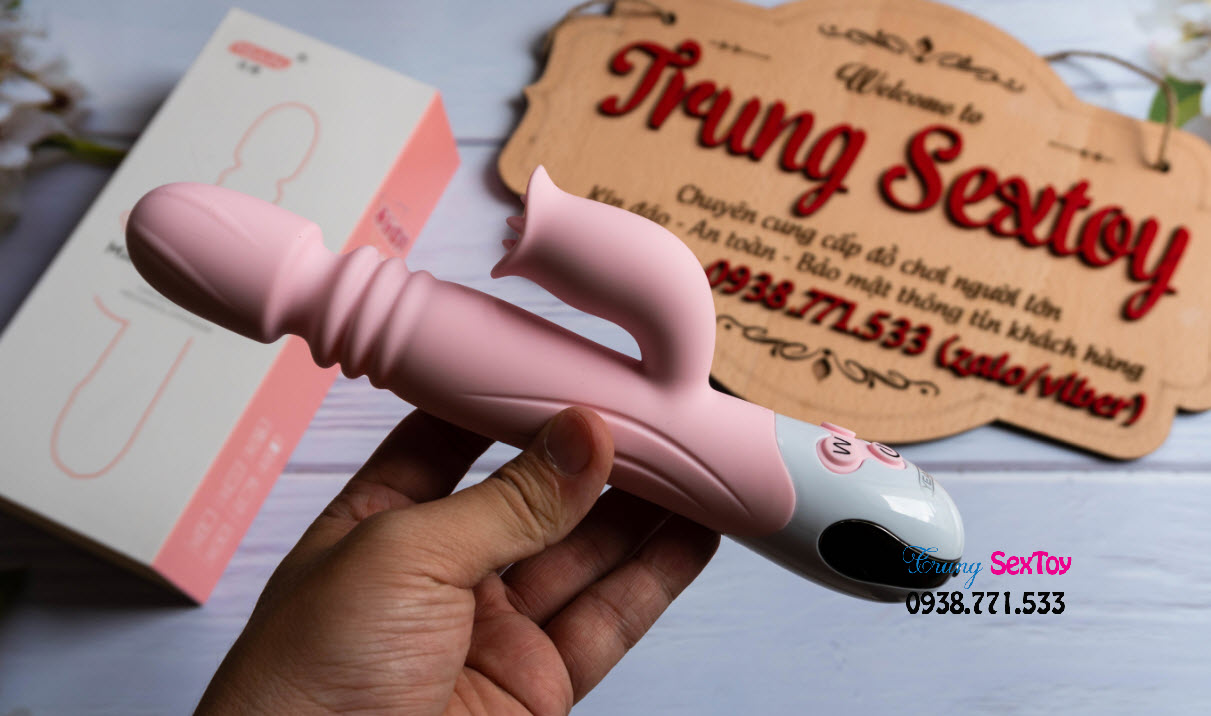 Dương vật giả rung thụt cực mạnh Dương vật giả rung thụt cực mạnh