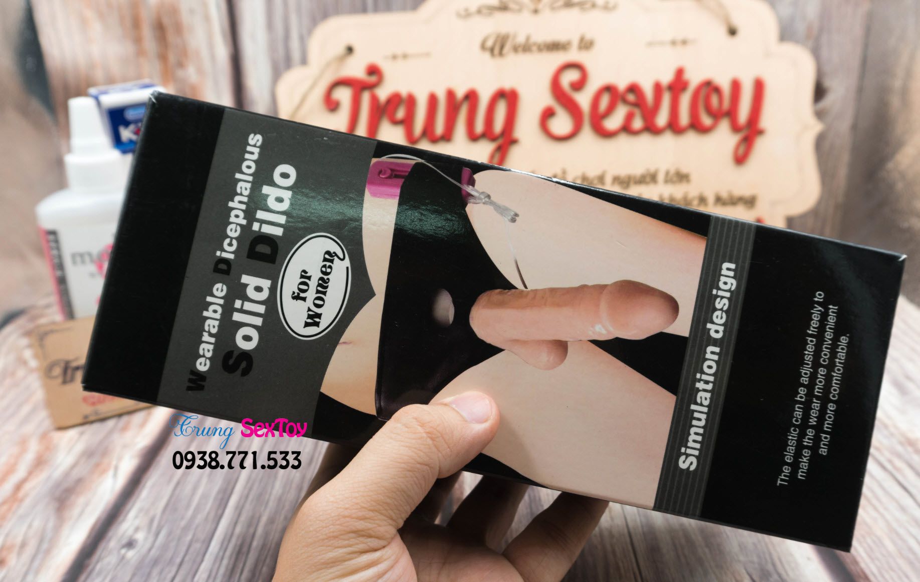 Dương vật giả dây đeo hai đầu Dương vật giả dây đeo hai đầu