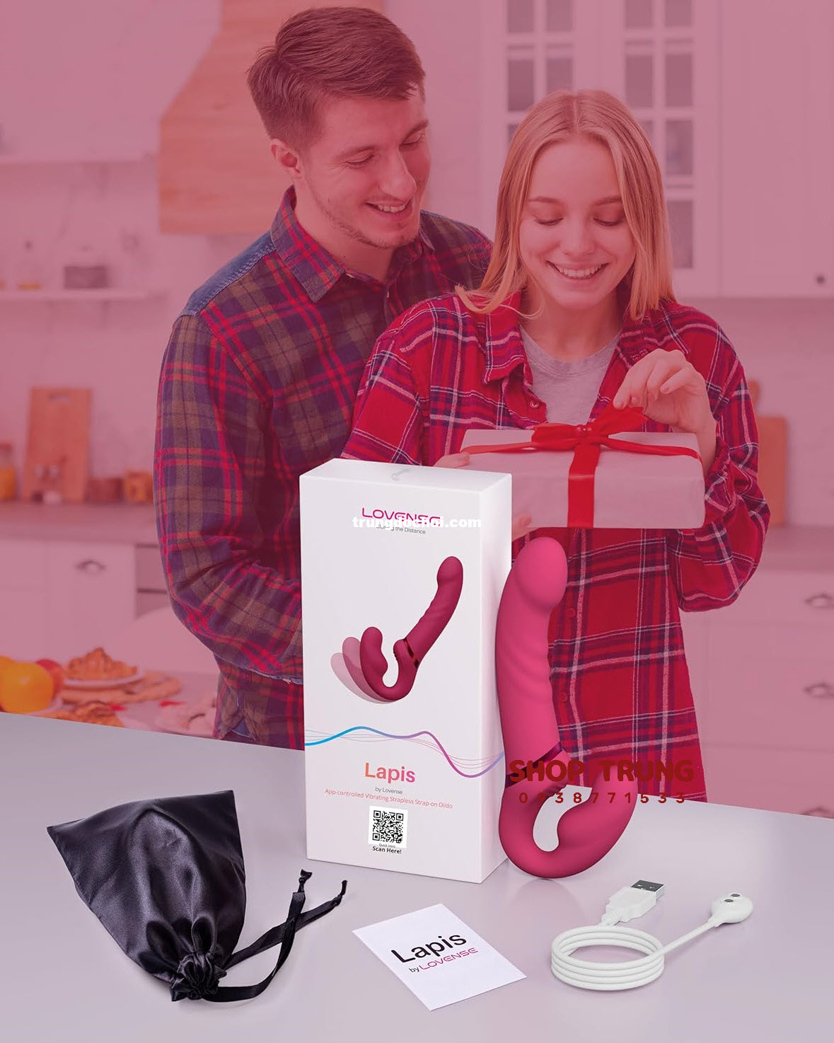 Lovense Lapis Dương Vật Giả Hai Đầu Lovense Lapis Dương Vật Giả Hai Đầu