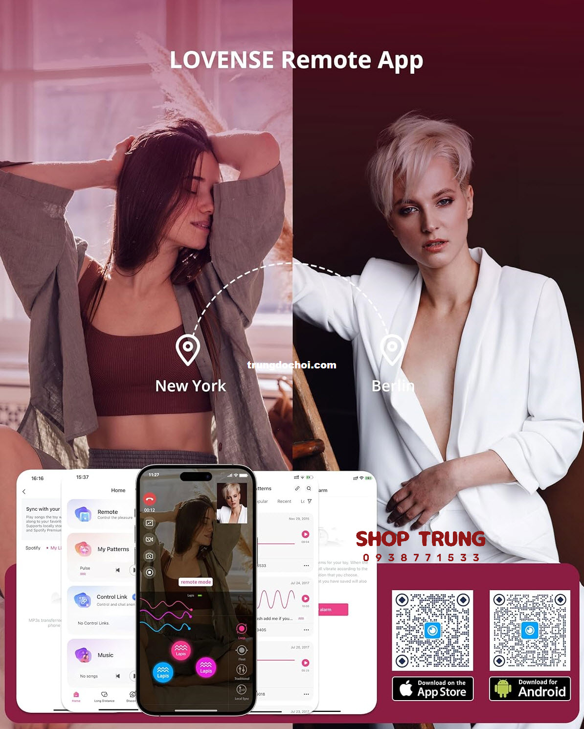 Lovense Lapis Dương Vật Giả Hai Đầu Lovense Lapis Dương Vật Giả Hai Đầu