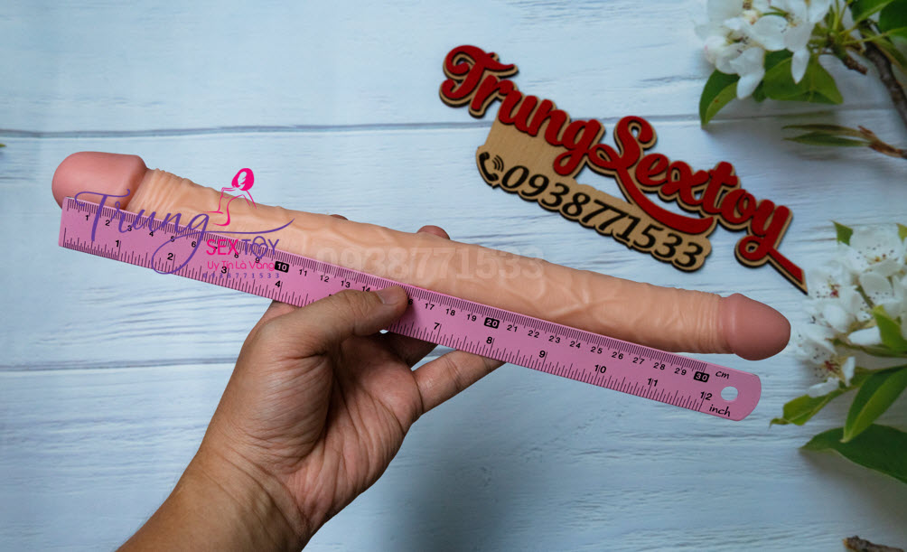 Dương vật giả hai đầu lovetoy Dương vật giả hai đầu lovetoy