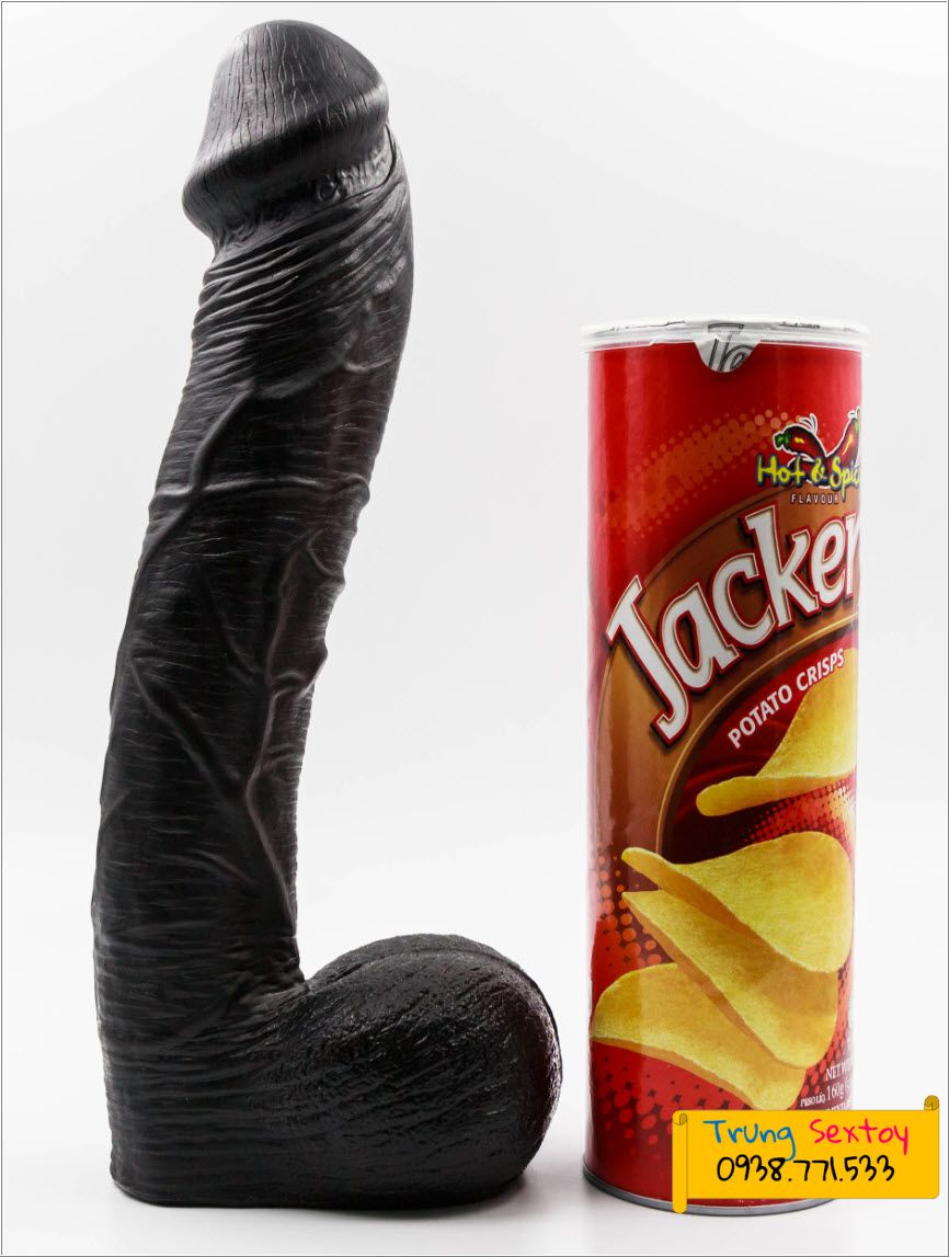 Dương vật giả hàng khủng màu đen Dương vật giả hàng khủng màu đen