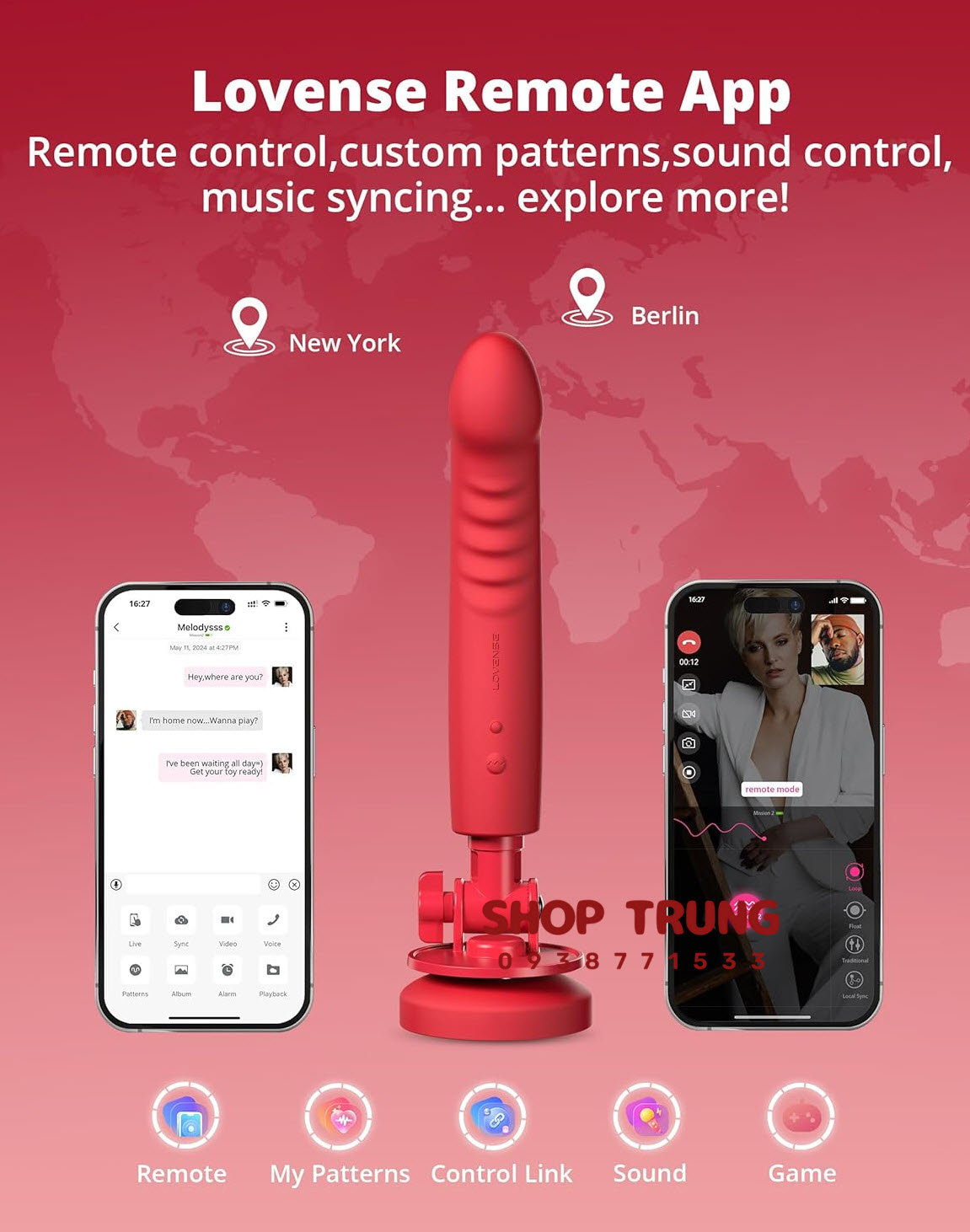 Dương Vật Giả Lovense Mission 2 Dương Vật Giả Lovense Mission 2